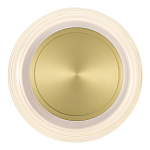 Бра круглое золото/прозрачный Plumpness LED 7 варинант исполнения - 3 | Loft Concept в Самаре