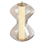 Бра светодиодное с стеклянным волнообразным плафоном Amphora of Light варинант исполнения - 4 | Loft Concept в Самаре