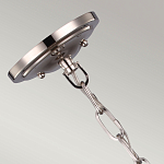 Подвесной светильник со стальным плафоном и белым матовым стеклянным шаром Feiss варинант исполнения - 3 | Loft Concept в Самаре