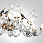 Люстра с декоративными птицами Ganthea D 93 см варинант исполнения - 3 | Loft Concept в Самаре