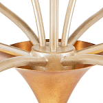 Люстра с плафонами в виде цветов Golden Bird of Paradise варинант исполнения - 2 | Loft Concept в Самаре