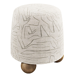 Пуф Wakonda ножки с деревянными шариками  варинант исполнения - 2 | Loft Concept в Самаре