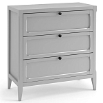 Комод с 3-мя ящиками серый Silva Grey Chest of Drawers варинант исполнения - 2 | Loft Concept в Самаре