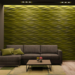 Гипсовая 3D Панель M-31 варинант исполнения - 1 | Loft Concept в Самаре