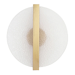 Бра с белым матовым стеклянным плафоном круглой формы Soft Glow Harmony варинант исполнения - 1 | Loft Concept в Самаре