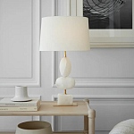 Настольная лампа на фигурном мраморном основании Conundrum варинант исполнения - 2 | Loft Concept в Самаре