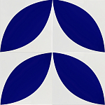 Дизайнерская плитка с узором Лепесток варинант исполнения - 2 | Loft Concept в Самаре