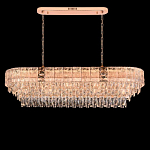 Люстра овальная с каскадом из прозрачного хрусталя Constant Sparks варинант исполнения - 2 | Loft Concept в Самаре