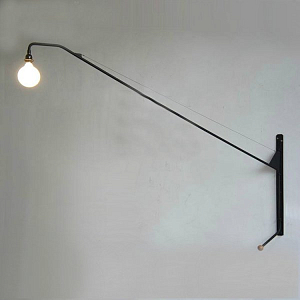 Бра Loft Industry long Wall lamp Crane