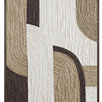 Панно из шнура геометрическая абстракция wall panel line II варинант исполнения - 1 | Loft Concept в Самаре