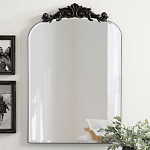 Зеркало с изысканной короной и безрамным полотном Crowned Mirror варинант исполнения - 1 | Loft Concept в Самаре