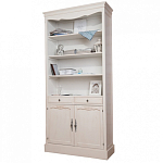 Стеллаж для книг с открытыми полками и 2-мя ящиками Interiors Romance варинант исполнения - 1 | Loft Concept в Самаре