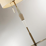 Торшер с полкой и декором из керамики Sardeg варинант исполнения - 3 | Loft Concept в Самаре