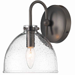 Бра с куполообразным прозрачным плафоном Glass Dome with Seeds варинант исполнения - 2 | Loft Concept в Самаре