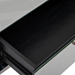 Тумбочка зеркальная с ящиком Mirror Chrome Cabinet варинант исполнения - 5 | Loft Concept в Самаре