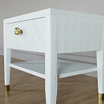 Прикроватная тумбочка с ящиком Elsa Dreams White варинант исполнения - 3 | Loft Concept в Самаре