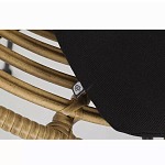 Стул круглый с ротанговым плетением Round Wicker Stool варинант исполнения - 6 | Loft Concept в Самаре