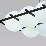 Люстра подвесная с 9-ю плафонами в форме шара Yarvi варинант исполнения - 3 | Loft Concept в Самаре