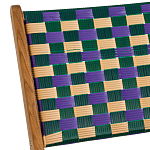 Кресло низкое из массива тика Barbados варинант исполнения - 4 | Loft Concept в Самаре