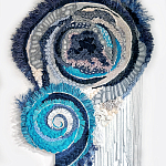 Текстильный Арт-объект ручной работы Galaxy варинант исполнения - 3 | Loft Concept в Самаре