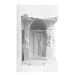 Встраиваемый в стену гипсовый светильник под покраску с колоннами и арками в античном стиле Antiquity Athena варинант исполнения - 8 | Loft Concept в Самаре