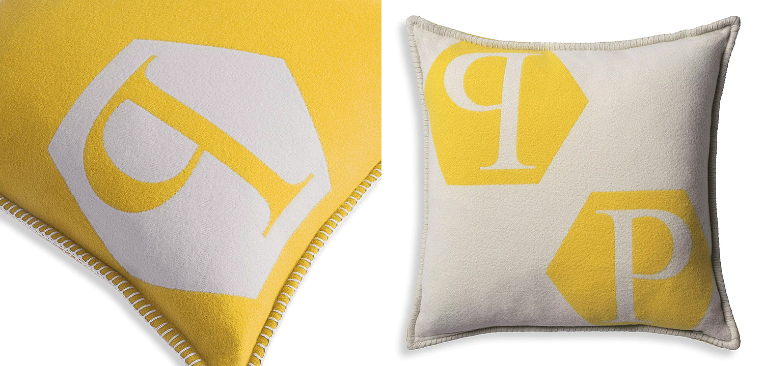 Подушка Philipp Plein Cushion Cashmere Yellow Подушка Philipp Plein Cushion Cashmere Yellow - Loft-Concept в Самаре
