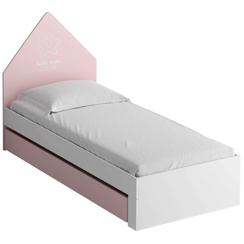 Кровать в детскую Tiny Town Bed Розовый Зеленый шалфей Бежевый Белый Кровать в детскую Tiny Town Bed Розовый Зеленый шалфей Бежевый Белый в Самаре | Loft Concept