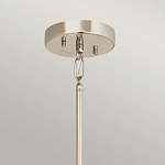 Подвесной светильник с рифленым стеклянным плафоном в форме шара Kichler варинант исполнения - 8 | Loft Concept в Самаре