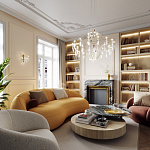 Бра с хрустальными подвесками Quasar варинант исполнения - 7 | Loft Concept в Самаре