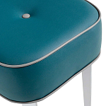 Квадратный мягкий пуф на белых ножках Winton Pouf Square варинант исполнения - 14 | Loft Concept в Самаре