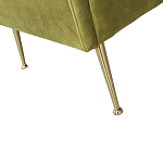 Кресло велюровое оливковое с подушкой Relaxation Soft варинант исполнения - 4 | Loft Concept в Самаре