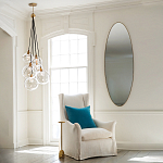 Подвесной светильник с шестью прозрачными стеклянными шарообразными плафонами Hinkley варинант исполнения - 3 | Loft Concept в Самаре