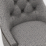 Мебельная ткань Шенилл серый цвет 142 см T4-46 варинант исполнения - 6 | Loft Concept в Самаре