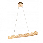 Люстра волнистой формы с текстурной огранкой Reflection of Reality варинант исполнения - 1 | Loft Concept в Самаре