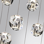 Люстра каскадня с 27-ю прозрачными шарообразными подвесами Bubbles Bocci варинант исполнения - 6 | Loft Concept в Самаре