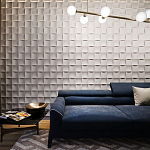 Гипсовая 3D Панель M-34 варинант исполнения - 2 | Loft Concept в Самаре