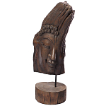 Декоративная статуэтка из дерева Будда Buddha Wooden Statuette варинант исполнения - 2 | Loft Concept в Самаре