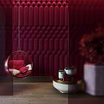 Гипсовая 3D Панель CRYSTAL SYMPHONY C варинант исполнения - 1 | Loft Concept в Самаре