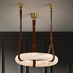 Люстра в форме обруча из натурального камня Minerals of Light варинант исполнения - 6 | Loft Concept в Самаре