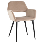 Стул с подлокотниками бежевый NEASAN STOOL варинант исполнения - 1 | Loft Concept в Самаре