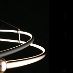 Люстра подвесная светодиодная Dаiana круглая варинант исполнения - 4 | Loft Concept в Самаре