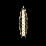 Люстра круглая каскадня с 5-ю плафонами из металлической сетки Mesh Lampshade Lighting варинант исполнения - 5 | Loft Concept в Самаре