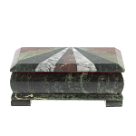 Шкатулка для денег с мозаикой из натуральных камней Stone Casket варинант исполнения - 2 | Loft Concept в Самаре