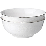 Обеденный сервиз белый из фарфора на 6 персон 23 предмета Garden Whisper Porcelain Set  варинант исполнения - 3 | Loft Concept в Самаре