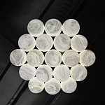 Люстра подвесная круглая с сферическими плафонами из натурального камня Glowing Spheres варинант исполнения - 11 | Loft Concept в Самаре