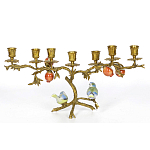 Бронзовый подсвечник на 7 свечей Eden Garden варинант исполнения - 4 | Loft Concept в Самаре