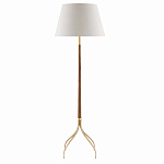 Торшер на изогнутых ножках с конусовидным тканевым абажуром Rotation варинант исполнения - 2 | Loft Concept в Самаре