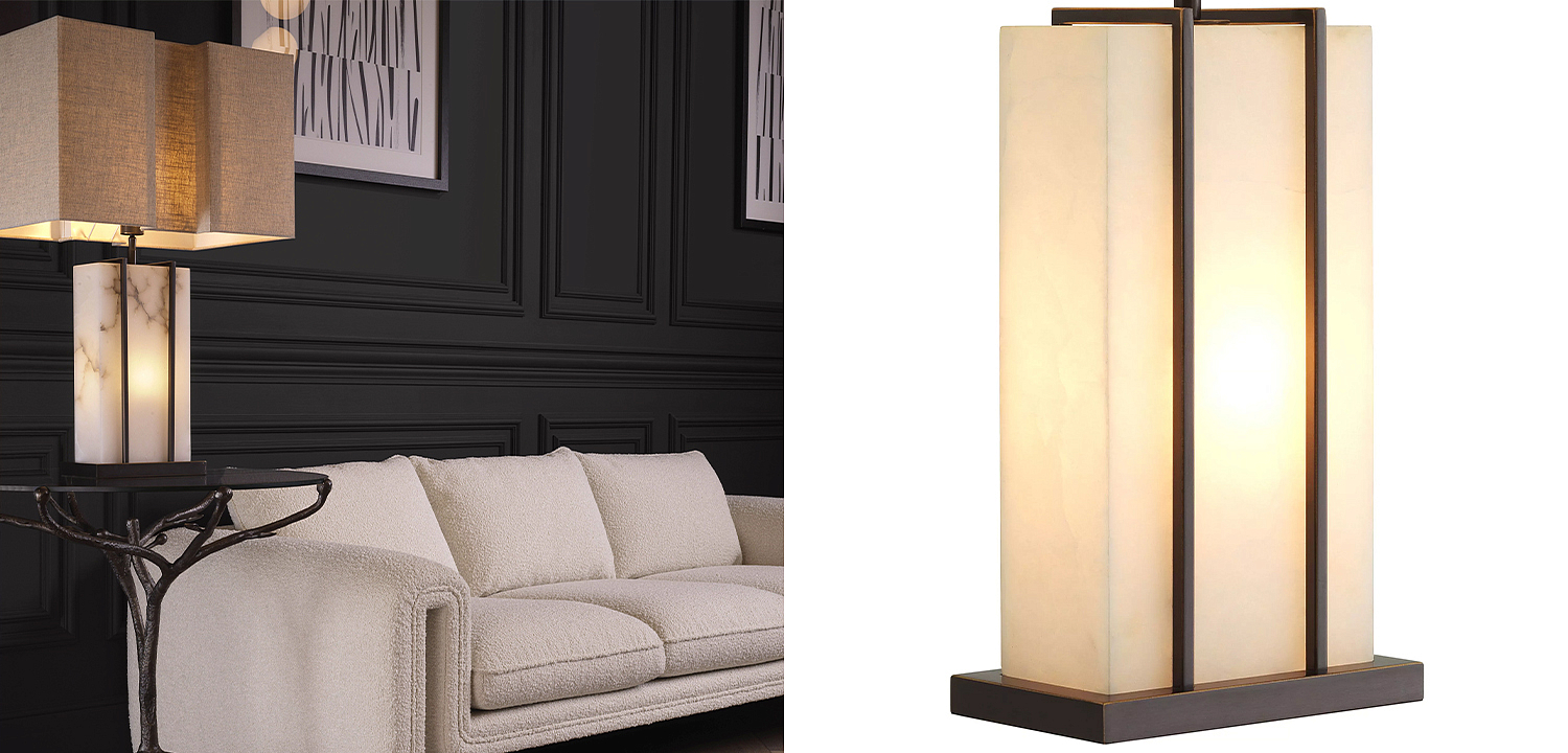 Настольная лампа Eichholtz Table Lamp Graham Настольная лампа Eichholtz Table Lamp Graham - Loft-Concept в Самаре