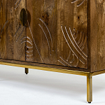 Широкая тумба с фактурным фасадом Termite варинант исполнения - 4 | Loft Concept в Самаре