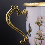 Фарфоровая чаша с бронзовыми элементами Eden Garden варинант исполнения - 5 | Loft Concept в Самаре